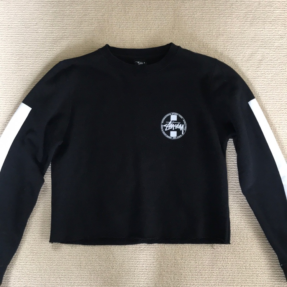 Stussy Crew Neck Logo Sweatshirt